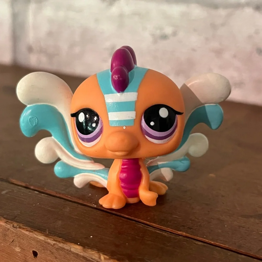 Littlest Pet Shop‎ LPS Fairy Masquerade Orange Majestic #2834
